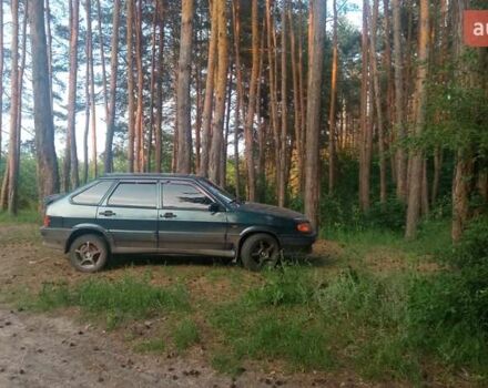 Зеленый ВАЗ 2114 Самара, объемом двигателя 1.5 л и пробегом 191 тыс. км за 1700 $, фото 2 на Automoto.ua
