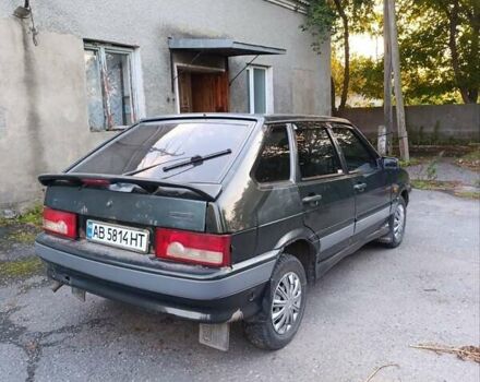 Зеленый ВАЗ 2114 Самара, объемом двигателя 1.5 л и пробегом 278 тыс. км за 1800 $, фото 9 на Automoto.ua
