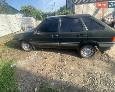 Зеленый ВАЗ 2114 Самара, объемом двигателя 1.6 л и пробегом 245 тыс. км за 1350 $, фото 3 на Automoto.ua