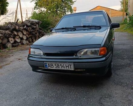 Зеленый ВАЗ 2114 Самара, объемом двигателя 1.5 л и пробегом 278 тыс. км за 1800 $, фото 4 на Automoto.ua