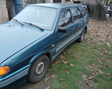 Зеленый ВАЗ 2114 Самара, объемом двигателя 1.5 л и пробегом 1 тыс. км за 1300 $, фото 4 на Automoto.ua