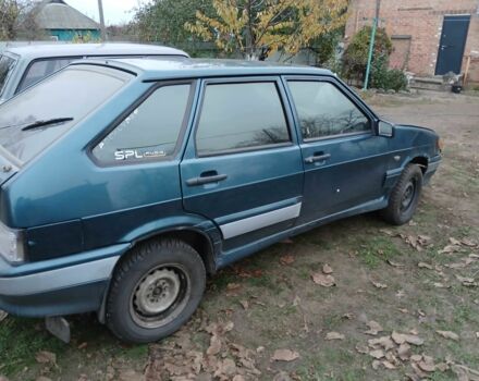 Зеленый ВАЗ 2114 Самара, объемом двигателя 1.5 л и пробегом 1 тыс. км за 1300 $, фото 3 на Automoto.ua