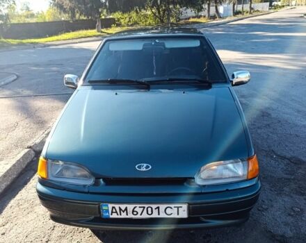 Зелений ВАЗ 2114 Самара, об'ємом двигуна 1.5 л та пробігом 250 тис. км за 1100 $, фото 2 на Automoto.ua