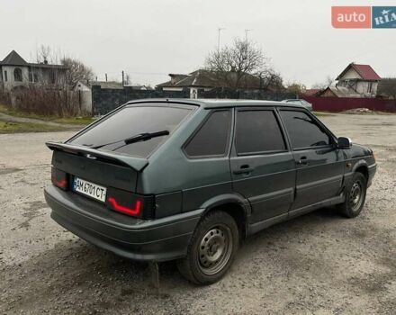 Зелений ВАЗ 2114 Самара, об'ємом двигуна 1.5 л та пробігом 267 тис. км за 2000 $, фото 5 на Automoto.ua