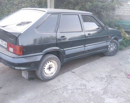 Зеленый ВАЗ 2114 Самара, объемом двигателя 1.5 л и пробегом 150 тыс. км за 1430 $, фото 2 на Automoto.ua