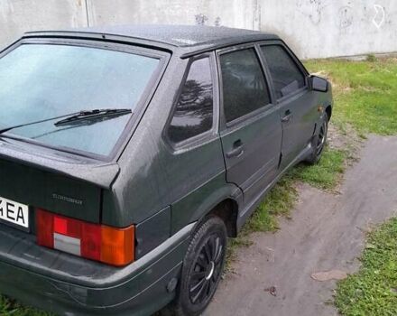 Зеленый ВАЗ 2114 Самара, объемом двигателя 1.5 л и пробегом 190 тыс. км за 2100 $, фото 9 на Automoto.ua