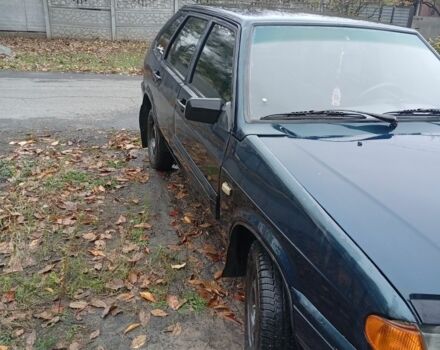 Зеленый ВАЗ 2114 Самара, объемом двигателя 1.6 л и пробегом 320 тыс. км за 1200 $, фото 1 на Automoto.ua