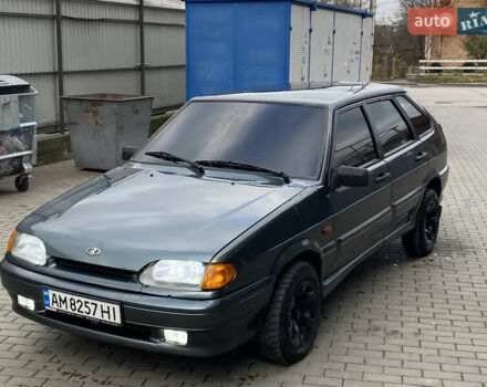 Зеленый ВАЗ 2114 Самара, объемом двигателя 1.6 л и пробегом 263 тыс. км за 1650 $, фото 9 на Automoto.ua