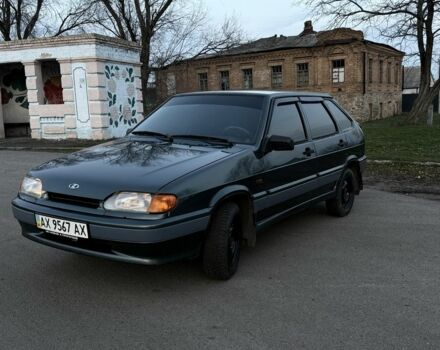 Зеленый ВАЗ 2114 Самара, объемом двигателя 1.6 л и пробегом 113 тыс. км за 4100 $, фото 1 на Automoto.ua