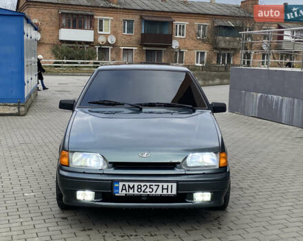 Зеленый ВАЗ 2114 Самара, объемом двигателя 1.6 л и пробегом 263 тыс. км за 1650 $, фото 7 на Automoto.ua