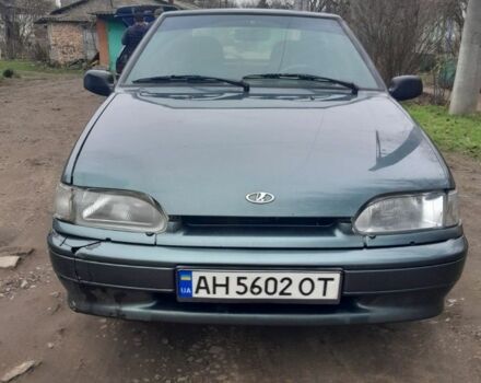 Зеленый ВАЗ 2114 Самара, объемом двигателя 1.6 л и пробегом 188 тыс. км за 1501 $, фото 1 на Automoto.ua