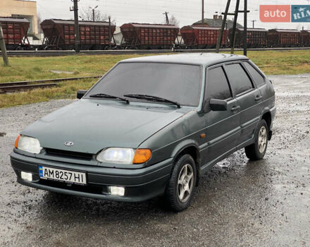 Зеленый ВАЗ 2114 Самара, объемом двигателя 1.6 л и пробегом 263 тыс. км за 1650 $, фото 9 на Automoto.ua