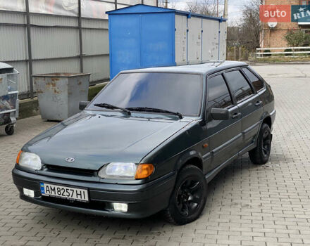 Зеленый ВАЗ 2114 Самара, объемом двигателя 1.6 л и пробегом 263 тыс. км за 1650 $, фото 10 на Automoto.ua