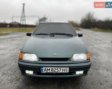 Зеленый ВАЗ 2114 Самара, объемом двигателя 1.6 л и пробегом 263 тыс. км за 1650 $, фото 13 на Automoto.ua