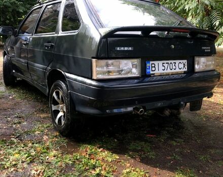 Зеленый ВАЗ 2114 Самара, объемом двигателя 1.6 л и пробегом 260 тыс. км за 1499 $, фото 1 на Automoto.ua