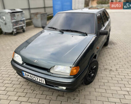 Зеленый ВАЗ 2114 Самара, объемом двигателя 1.6 л и пробегом 263 тыс. км за 1650 $, фото 12 на Automoto.ua