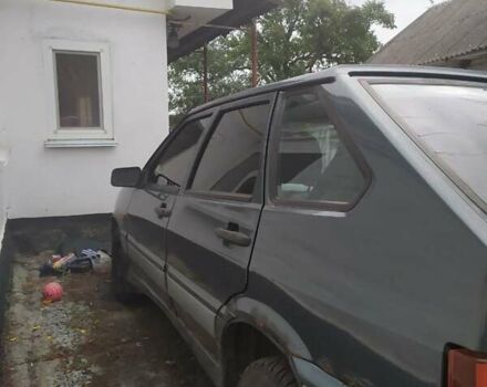 Зеленый ВАЗ 2114 Самара, объемом двигателя 1.6 л и пробегом 300 тыс. км за 850 $, фото 1 на Automoto.ua