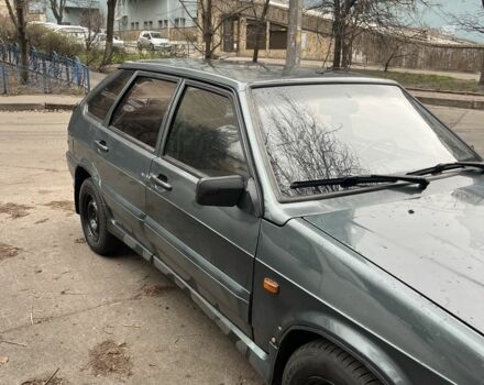 Зеленый ВАЗ 2114 Самара, объемом двигателя 1.6 л и пробегом 250 тыс. км за 1600 $, фото 2 на Automoto.ua
