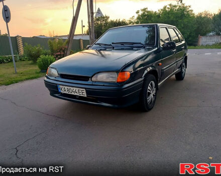 Зеленый ВАЗ 2114 Самара, объемом двигателя 1.6 л и пробегом 250 тыс. км за 1350 $, фото 1 на Automoto.ua