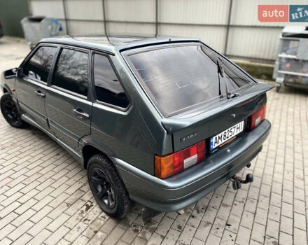 Зеленый ВАЗ 2114 Самара, объемом двигателя 1.6 л и пробегом 263 тыс. км за 1650 $, фото 17 на Automoto.ua