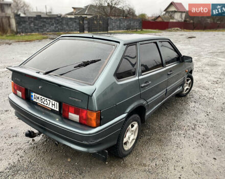 Зеленый ВАЗ 2114 Самара, объемом двигателя 1.6 л и пробегом 263 тыс. км за 1650 $, фото 16 на Automoto.ua
