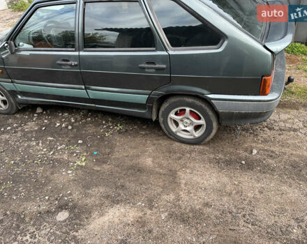 Зеленый ВАЗ 2114 Самара, объемом двигателя 1.6 л и пробегом 199 тыс. км за 1750 $, фото 1 на Automoto.ua