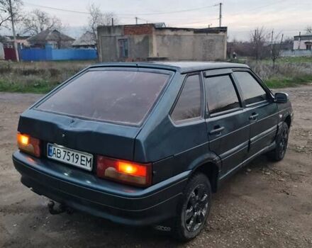 Зеленый ВАЗ 2114 Самара, объемом двигателя 1.6 л и пробегом 188 тыс. км за 1700 $, фото 2 на Automoto.ua