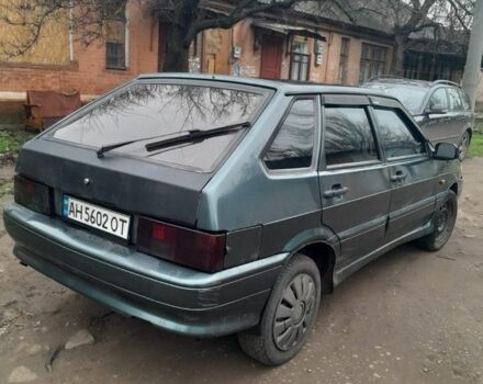 Зеленый ВАЗ 2114 Самара, объемом двигателя 1.6 л и пробегом 188 тыс. км за 1501 $, фото 3 на Automoto.ua