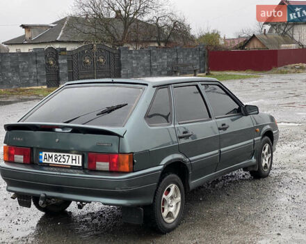 Зеленый ВАЗ 2114 Самара, объемом двигателя 1.6 л и пробегом 263 тыс. км за 1650 $, фото 11 на Automoto.ua