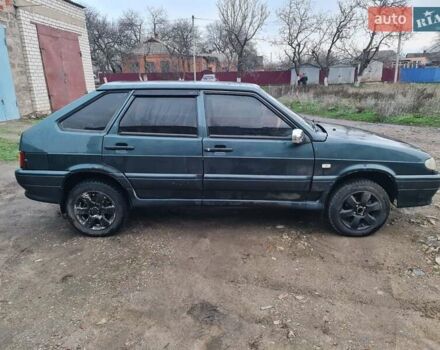 Зеленый ВАЗ 2114 Самара, объемом двигателя 1.6 л и пробегом 188 тыс. км за 1700 $, фото 1 на Automoto.ua