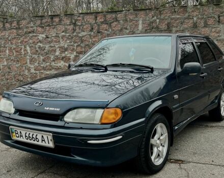 Зелений ВАЗ 2114 Самара, об'ємом двигуна 1.6 л та пробігом 115 тис. км за 2300 $, фото 1 на Automoto.ua