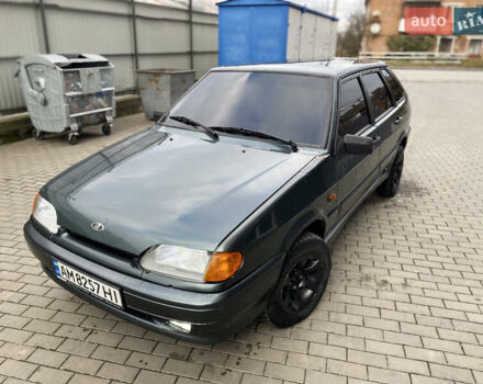 Зеленый ВАЗ 2114 Самара, объемом двигателя 1.6 л и пробегом 263 тыс. км за 1650 $, фото 11 на Automoto.ua