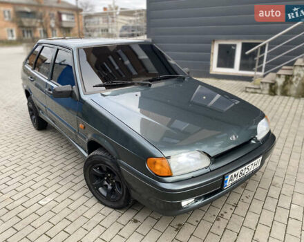 Зеленый ВАЗ 2114 Самара, объемом двигателя 1.6 л и пробегом 263 тыс. км за 1650 $, фото 1 на Automoto.ua