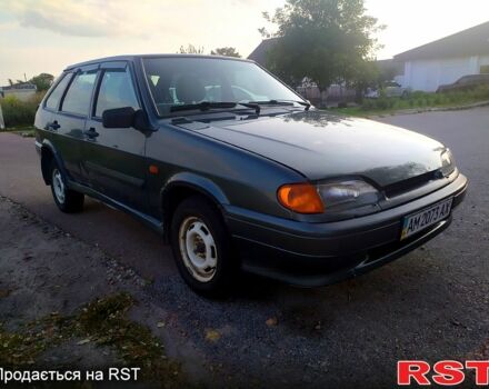 Зелений ВАЗ 2114 Самара, об'ємом двигуна 1.6 л та пробігом 230 тис. км за 1450 $, фото 1 на Automoto.ua