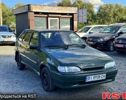 Зелений ВАЗ 2114 Самара, об'ємом двигуна 1.6 л та пробігом 220 тис. км за 1500 $, фото 1 на Automoto.ua