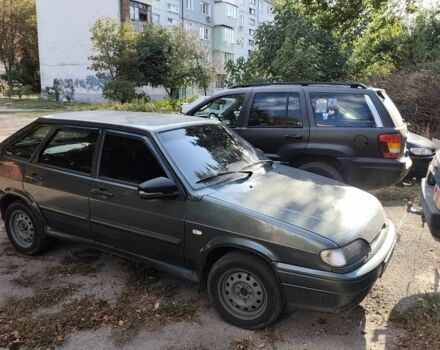 Зеленый ВАЗ 2114 Самара, объемом двигателя 1.6 л и пробегом 321 тыс. км за 1750 $, фото 2 на Automoto.ua