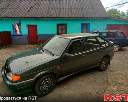Зеленый ВАЗ 2114 Самара, объемом двигателя 1.6 л и пробегом 200 тыс. км за 2050 $, фото 1 на Automoto.ua