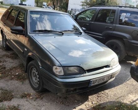 Зеленый ВАЗ 2114 Самара, объемом двигателя 1.6 л и пробегом 321 тыс. км за 1750 $, фото 1 на Automoto.ua