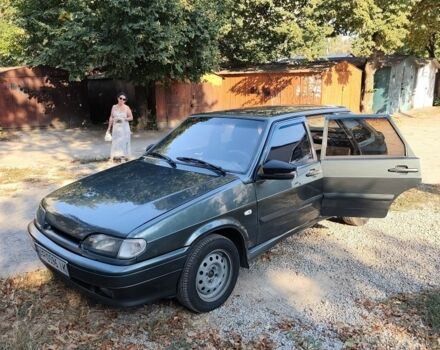 Зеленый ВАЗ 2114 Самара, объемом двигателя 1.6 л и пробегом 321 тыс. км за 1750 $, фото 5 на Automoto.ua