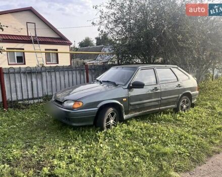 Зеленый ВАЗ 2114 Самара, объемом двигателя 1.59 л и пробегом 55 тыс. км за 2600 $, фото 1 на Automoto.ua