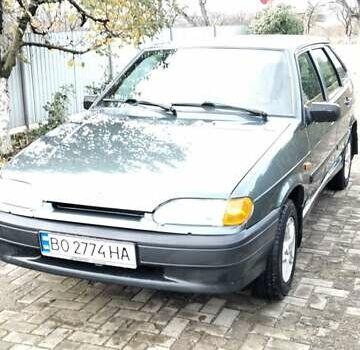 Зеленый ВАЗ 2114 Самара, объемом двигателя 1.6 л и пробегом 182 тыс. км за 2500 $, фото 14 на Automoto.ua