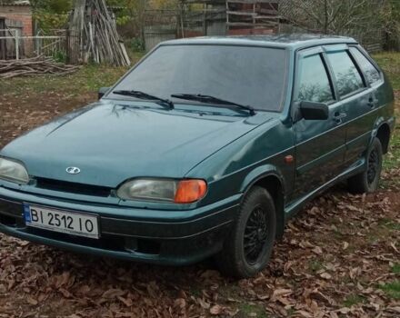 Зеленый ВАЗ 2114 Самара, объемом двигателя 1.6 л и пробегом 145 тыс. км за 2600 $, фото 4 на Automoto.ua