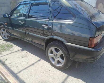 Зеленый ВАЗ 2114 Самара, объемом двигателя 1.6 л и пробегом 230 тыс. км за 2600 $, фото 1 на Automoto.ua