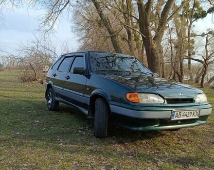 Зеленый ВАЗ 2114 Самара, объемом двигателя 1.5 л и пробегом 80 тыс. км за 1299 $, фото 1 на Automoto.ua