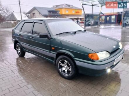 Зеленый ВАЗ 2114 Самара, объемом двигателя 1.5 л и пробегом 81 тыс. км за 1850 $, фото 1 на Automoto.ua