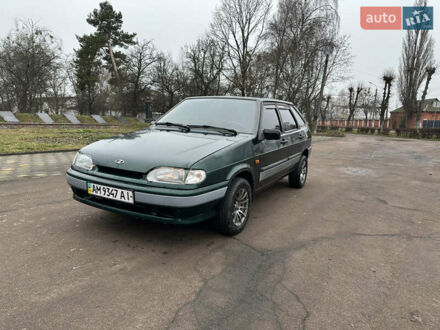Зелений ВАЗ 2114 Самара, об'ємом двигуна 1.5 л та пробігом 298 тис. км за 1950 $, фото 1 на Automoto.ua