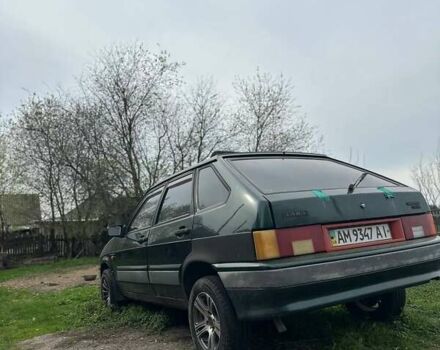 Зеленый ВАЗ 2114 Самара, объемом двигателя 1.6 л и пробегом 298 тыс. км за 1500 $, фото 1 на Automoto.ua