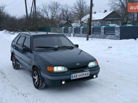 Зеленый ВАЗ 2114 Самара, объемом двигателя 1.5 л и пробегом 85 тыс. км за 1750 $, фото 1 на Automoto.ua