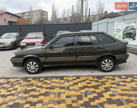 Зеленый ВАЗ 2114 Самара, объемом двигателя 1.5 л и пробегом 230 тыс. км за 1500 $, фото 1 на Automoto.ua