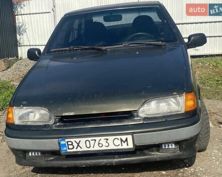 Зеленый ВАЗ 2114 Самара, объемом двигателя 1.6 л и пробегом 245 тыс. км за 1350 $, фото 1 на Automoto.ua